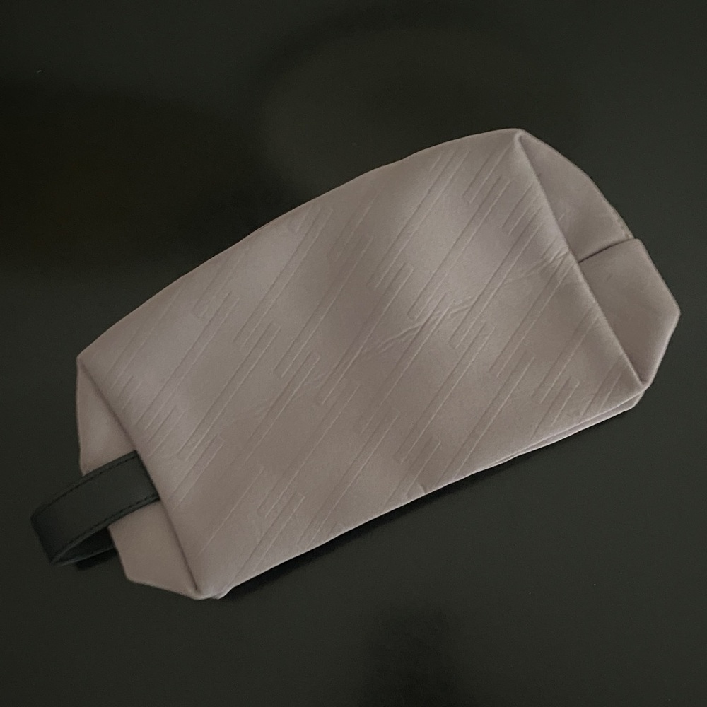 Light Purple Clutch with Black Strap